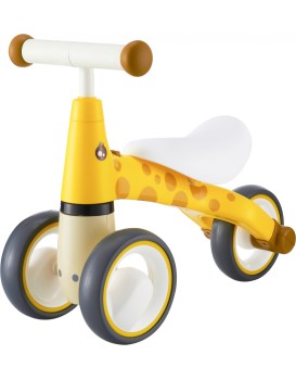 Dětské odrážedlo Žirafa EcoToys žluté