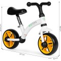 Dětské odrážedlo EVA ECOTOYS bílé/žluté