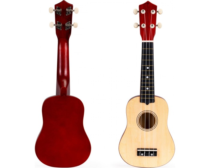 Dětské ukulele ZOE přírodní dřevo