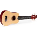 Dětské ukulele ZOE přírodní dřevo