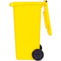 Popelnice na plast ECOSORT 120 L žlutá 