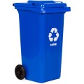 Popelnice na papír ECOSORT 120 L modrá 