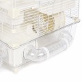 Klec pro hlodavce Senia 44 cm bílá