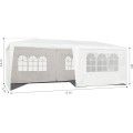 Skládací zahradní párty stan BERTA 3x6 m bílý