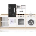 Velká dřevěná kuchyně Ecotoys Laia bílá