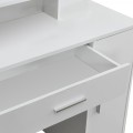 Toaletní stolek se zrcadlem ModernHome bílý