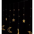 Vánoční světelný LED řetěz Luna Stars 400 cm teplý bílý