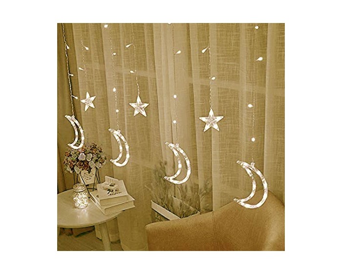 Vánoční světelný LED řetěz Luna Stars 400 cm teplý bílý