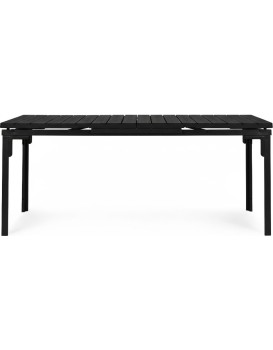 Zahradní rozkládací stůl OSO 180/240 cm černý