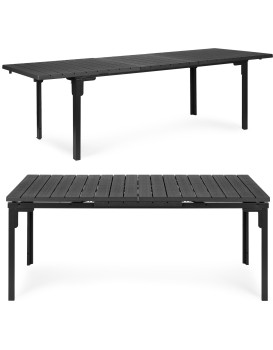 Zahradní rozkládací stůl OSO 180/240 cm šedý