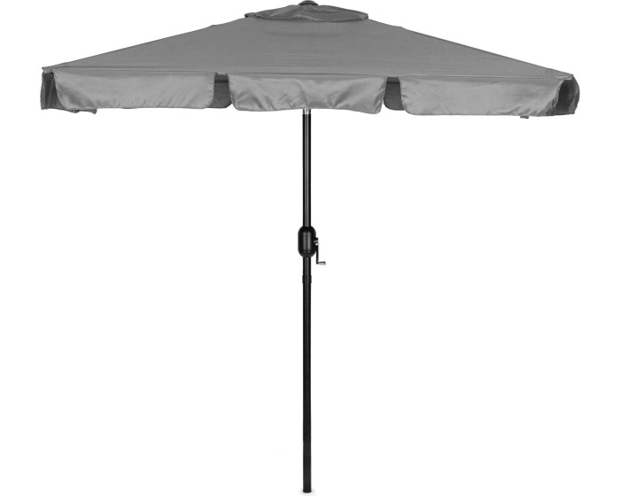 Zahradní slunečník Kosy 200x130 cm šedý