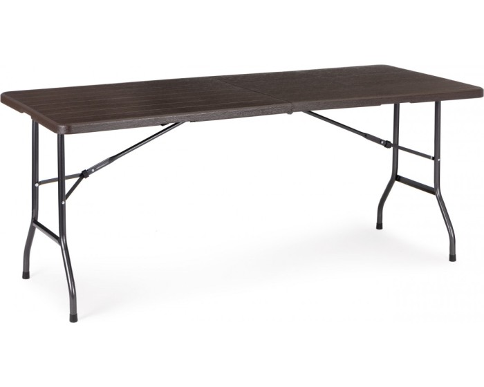 Skládací cateringový stůl Impro 180 cm hnědý