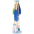 Dřevěná úklidová sada pro děti CLEAN modrá