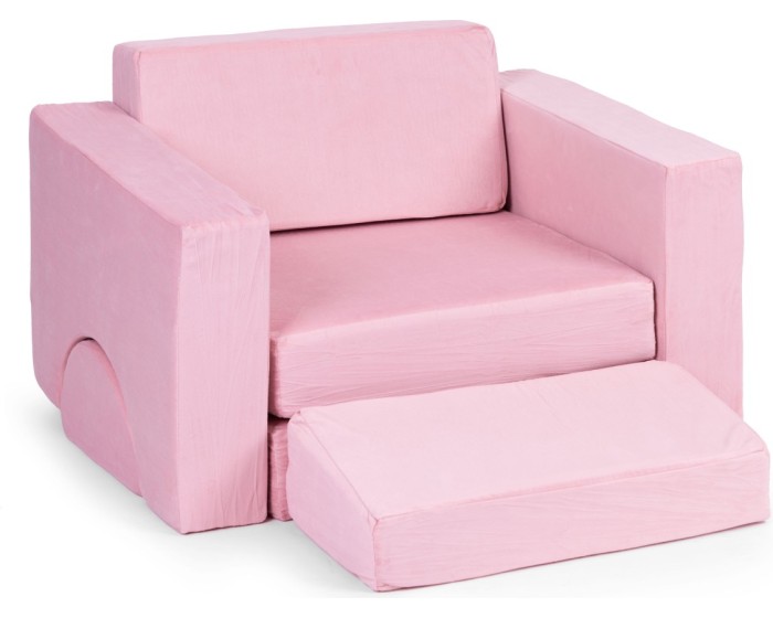 Dětské modulární křeslo DIY růžové