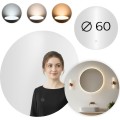 Kulaté LED zrcadlo SISY 60 cm čiré