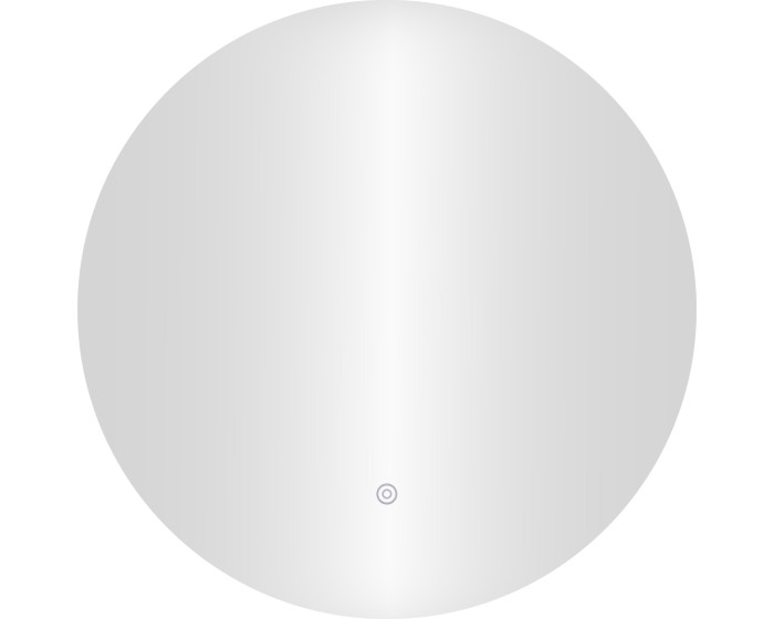 Kulaté LED zrcadlo SISY 60 cm čiré