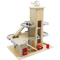 Velká dřevěná garáž ECOTOYS s auty