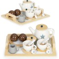 Dětská čajová sada TEA ECOTOYS 17 ks vícebarevná