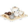 Dětská čajová sada TEA ECOTOYS 17 ks vícebarevná