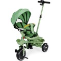Dětská tříkolka - kočárek Ecotoys HEAVEN 2v1 zelená