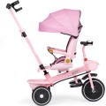 Dětská tříkolka - kočárek Ecotoys HEAVEN 2v1 růžová