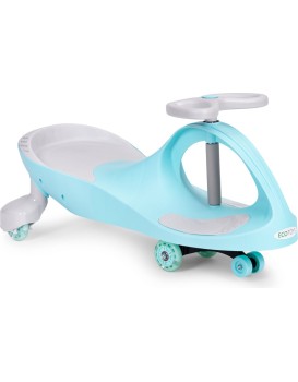 Dětské odrážedlo PLAY ECOTOYS s LED koly modré
