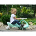 Dětské odrážedlo PLAY ECOTOYS s LED koly zelené/bílé