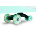 Dětské odrážedlo PLAY ECOTOYS s LED koly zelené/bílé