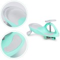 Dětské odrážedlo PLAY ECOTOYS s LED koly zelené/bílé