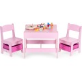 Sada dětského nábytku HOME ECOTOYS růžová
