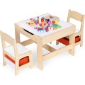 Sada dětského nábytku HOME ECOTOYS dřevěný dekor
