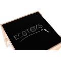 Sada dětského nábytku HOME ECOTOYS dřevěný dekor
