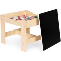 Sada dětského nábytku HOME ECOTOYS dřevěný dekor