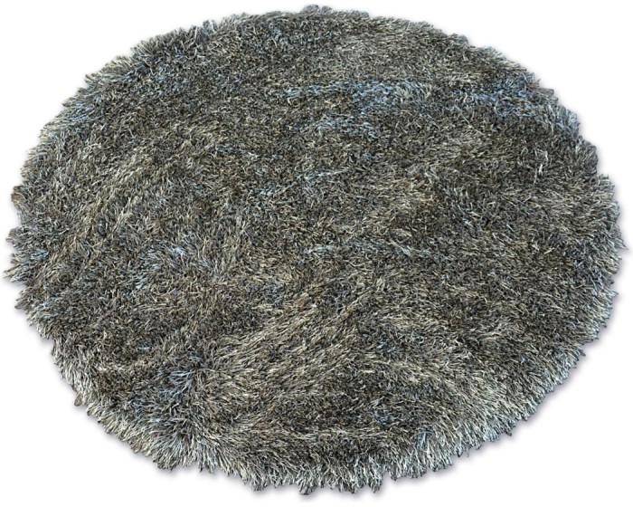 Kulatý koberec LOVE SHAGGY taupe