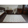 Kusový koberec ARGENT - W4949 květiny krémový