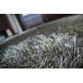 Kulatý koberec LOVE SHAGGY taupe