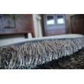 Kulatý koberec LOVE SHAGGY taupe