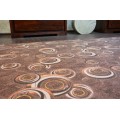 Kusový koberec DROPS Bubbles hnědý