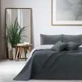 Oboustranný přehoz z mikrovlákna DecoKing Brigha bílo-šedý