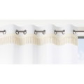 Záclona AmeliaHome Boho bílá
