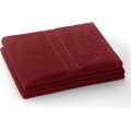 Ručník RUBRUM klasický styl 30x50 cm vínový