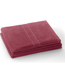 Ručník RUBRUM klasický styl 30x50 cm růžový