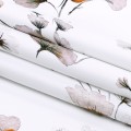 Závěs AmeliaHome Serenity se průchodkami 140x250 cm bílý/hnědý