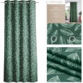 Závěs AmeliaHome Calm s průchodkami 140x250 zelený
