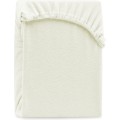 Froté prostěradlo s gumou Amelia Home Ruby ecru