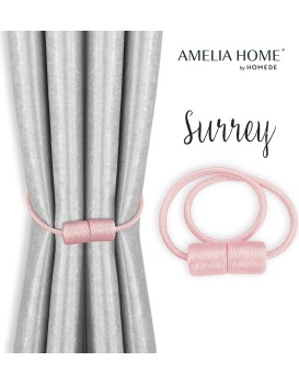 Sada úvazů na závěs SURREY 2 ks pudrově růžová