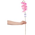 Umělá květina FALENI 10 ks růžová