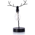Vánoční stolní LED lampa na baterie REINDEER INDUSTRIAL černá