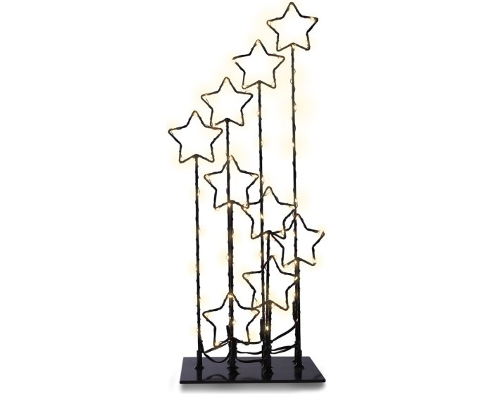 Vánoční LED dekorace DecoKin černá