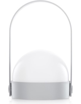 Přenosná LED lampa KAMPI šedá